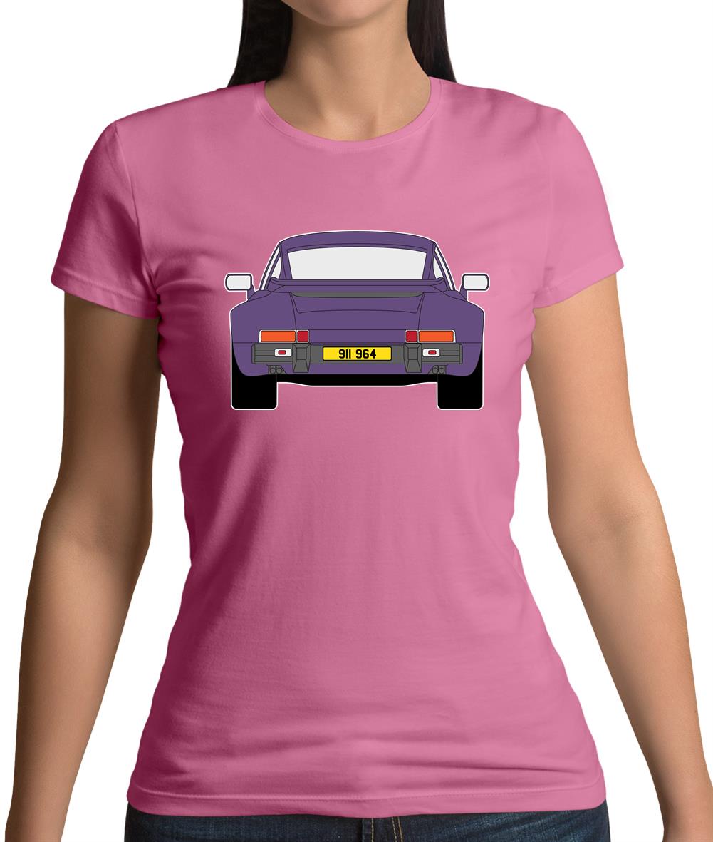 Porsche 911 964 Violet Womens T-Shirt Porsche 911 964 Violet Womens T-Shirt