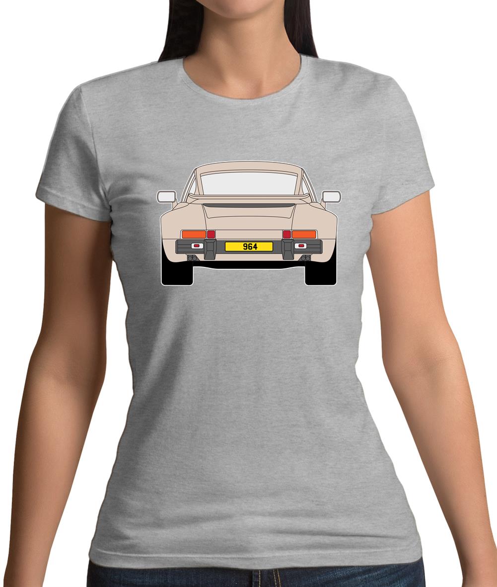 Porsche 911 964 Beige Womens T-Shirt Porsche 911 964 Beige Womens T-Shirt
