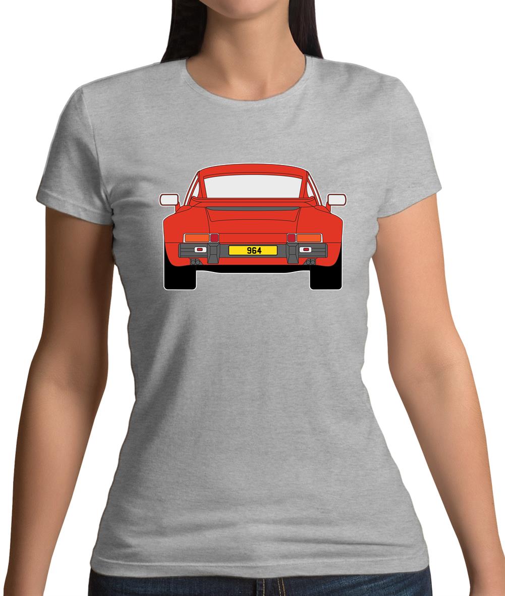 Porsche 911 964 Guards Red Womens T-Shirt Porsche 911 964 Guards Red Womens T-Shirt