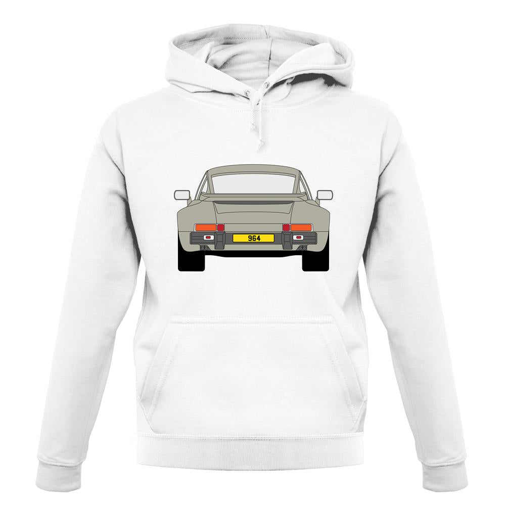 Porsche 911 964 Rear Line Grey unisex hoodie Porsche 911 964 Rear Line Grey unisex hoodie