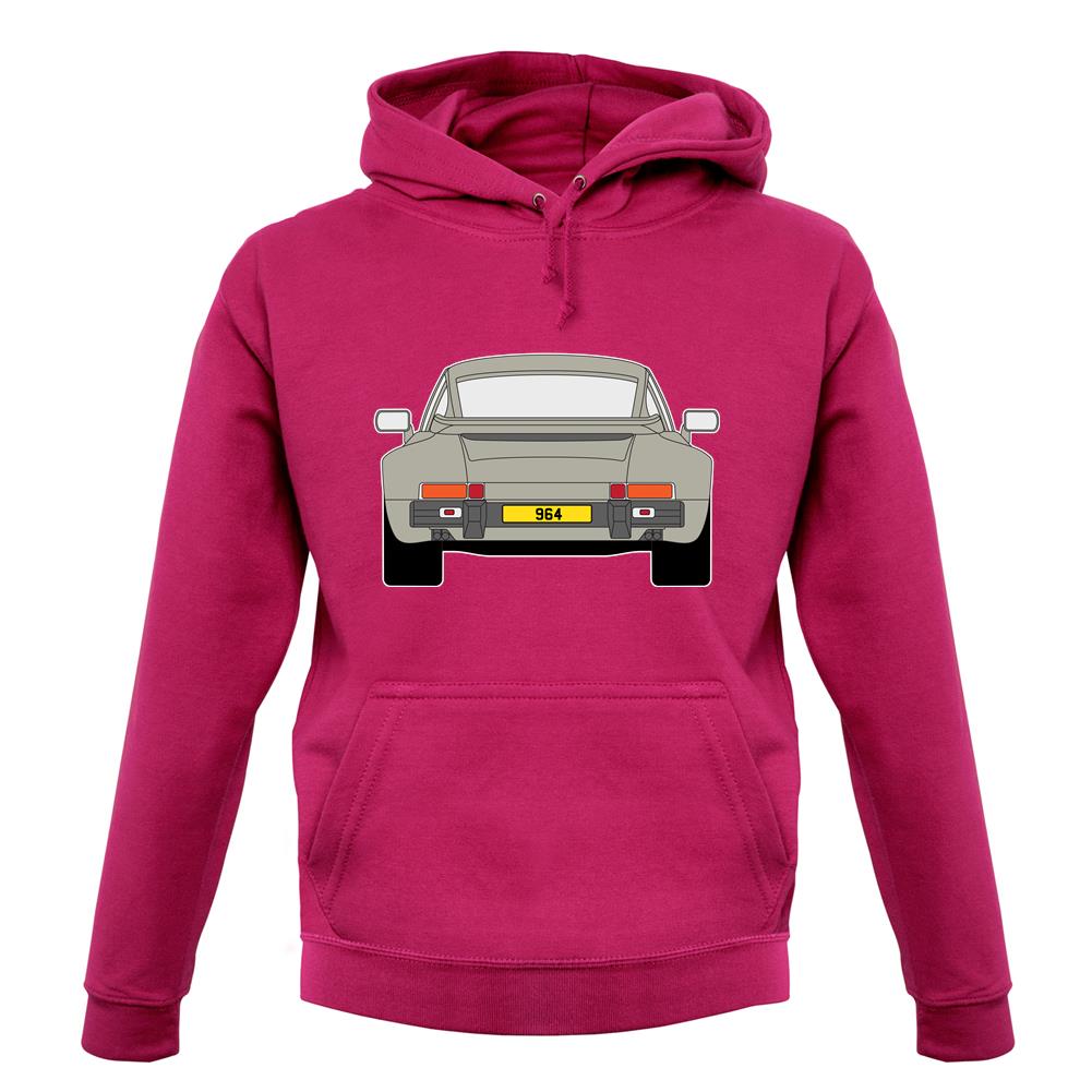Porsche 911 964 Rear Line Grey unisex hoodie Porsche 911 964 Rear Line Grey unisex hoodie