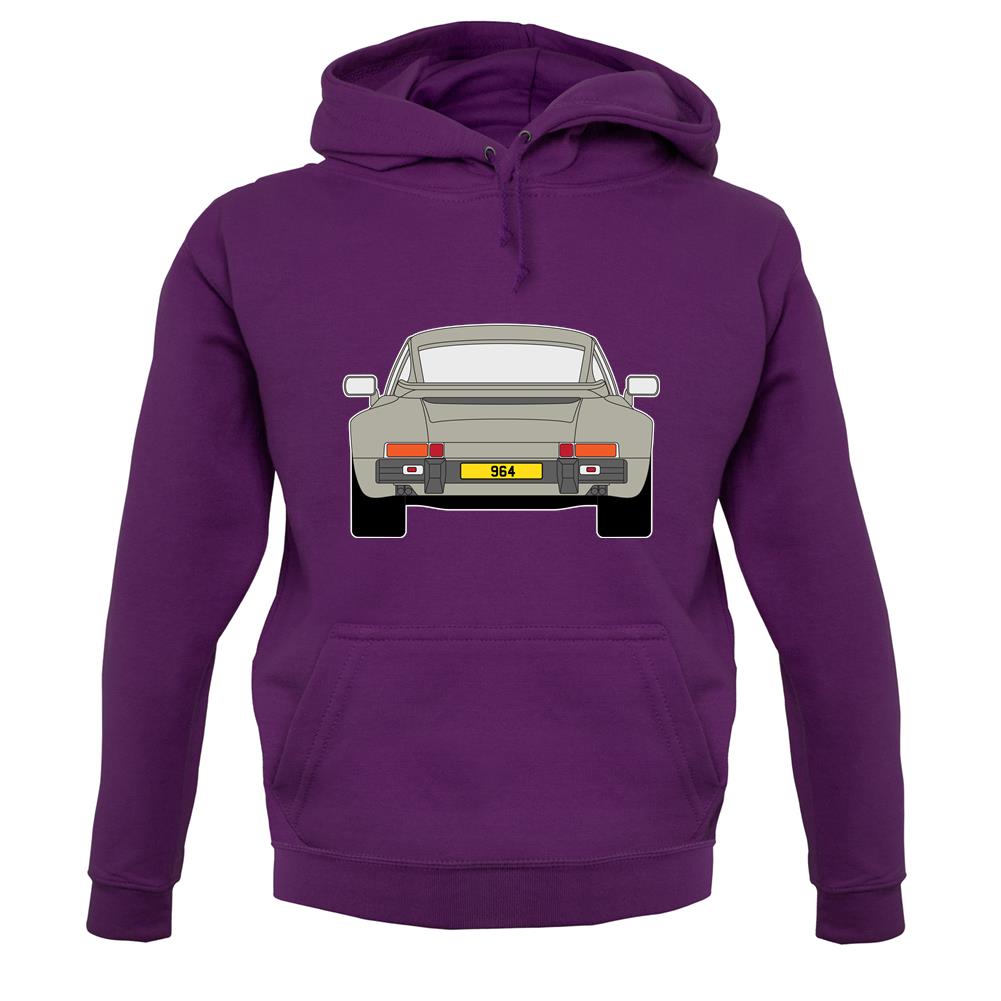Porsche 911 964 Rear Line Grey unisex hoodie Porsche 911 964 Rear Line Grey unisex hoodie