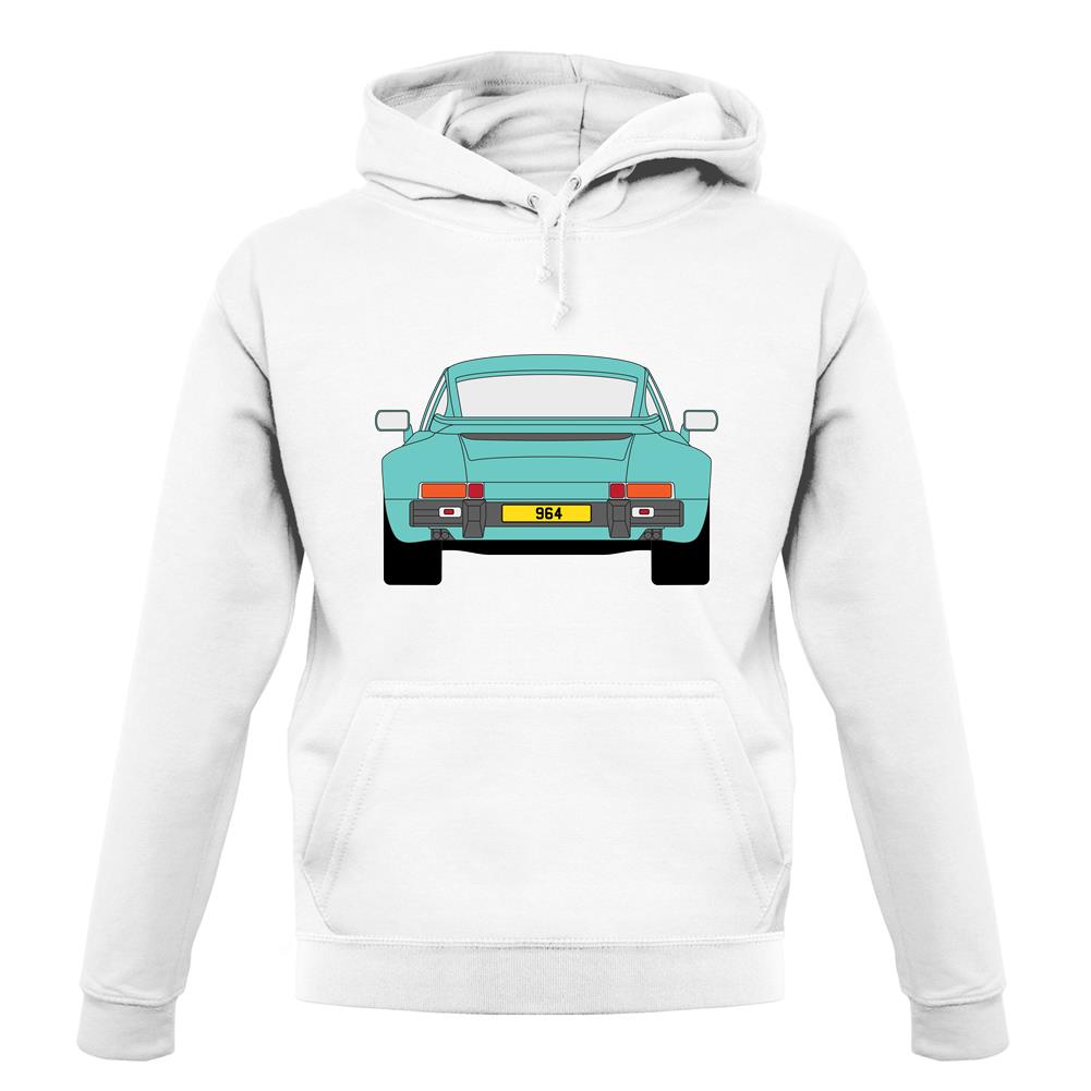 Porsche 911 964 Rear Mint Green unisex hoodie Porsche 911 964 Rear Mint Green unisex hoodie