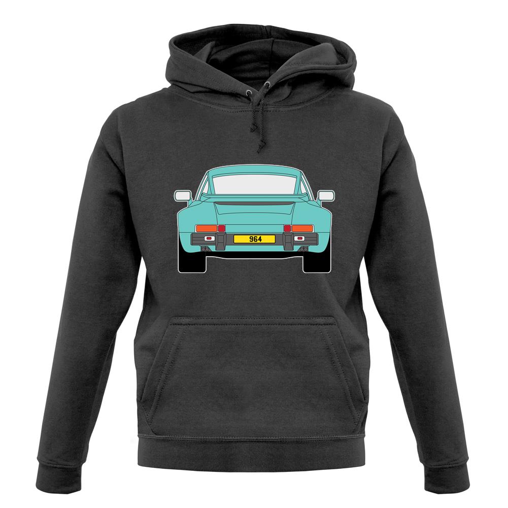 Porsche 911 964 Rear Mint Green unisex hoodie Porsche 911 964 Rear Mint Green unisex hoodie