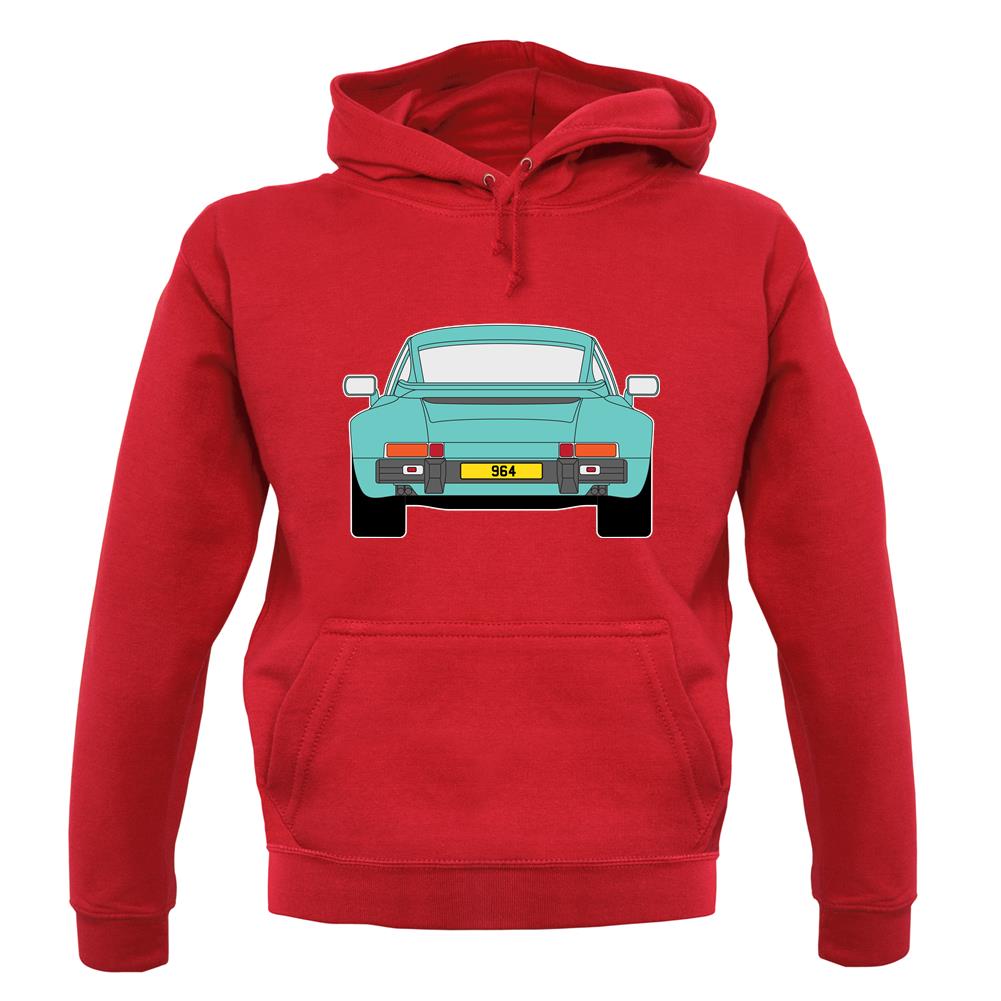 Porsche 911 964 Rear Mint Green unisex hoodie Porsche 911 964 Rear Mint Green unisex hoodie