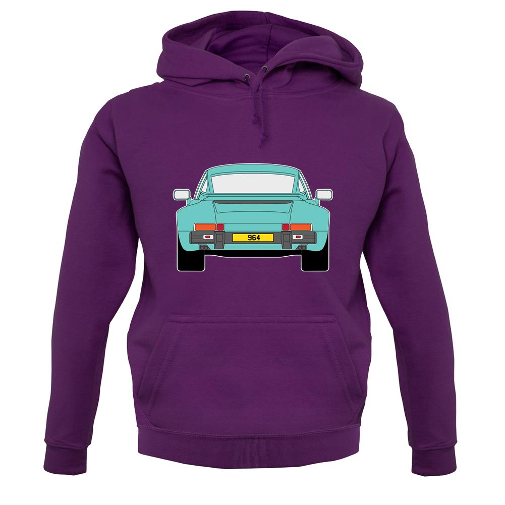 Porsche 911 964 Rear Mint Green unisex hoodie Porsche 911 964 Rear Mint Green unisex hoodie