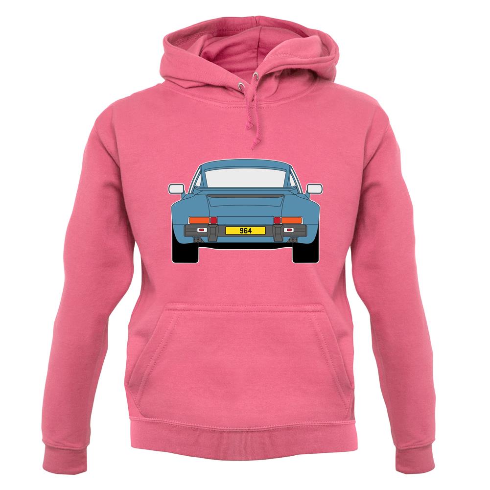 Porsche 911 964 Rear Murano Green unisex hoodie Porsche 911 964 Rear Murano Green unisex hoodie