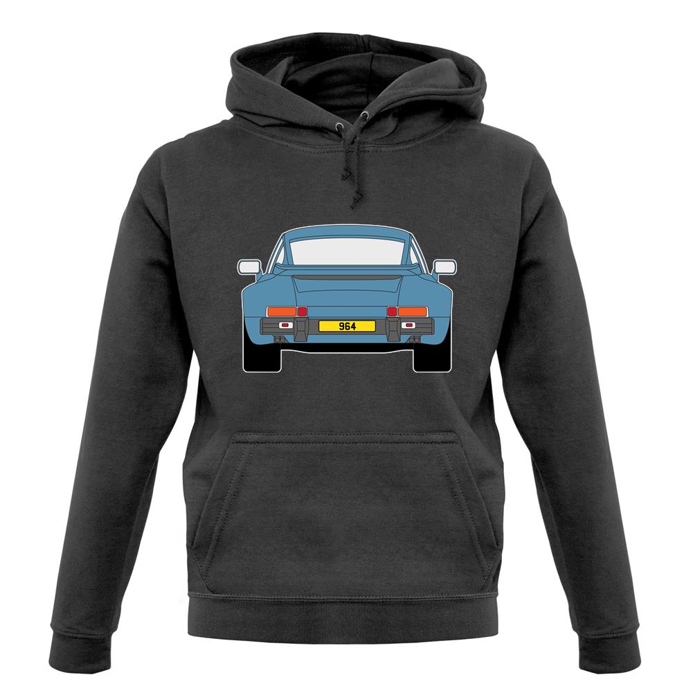 Porsche 911 964 Rear Murano Green unisex hoodie Porsche 911 964 Rear Murano Green unisex hoodie