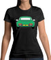 Porsche 911 964 Rear Signal Green Womens T-Shirt Porsche 911 964 Rear Signal Green Womens T-Shirt