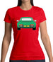 Porsche 911 964 Rear Signal Green Womens T-Shirt Porsche 911 964 Rear Signal Green Womens T-Shirt