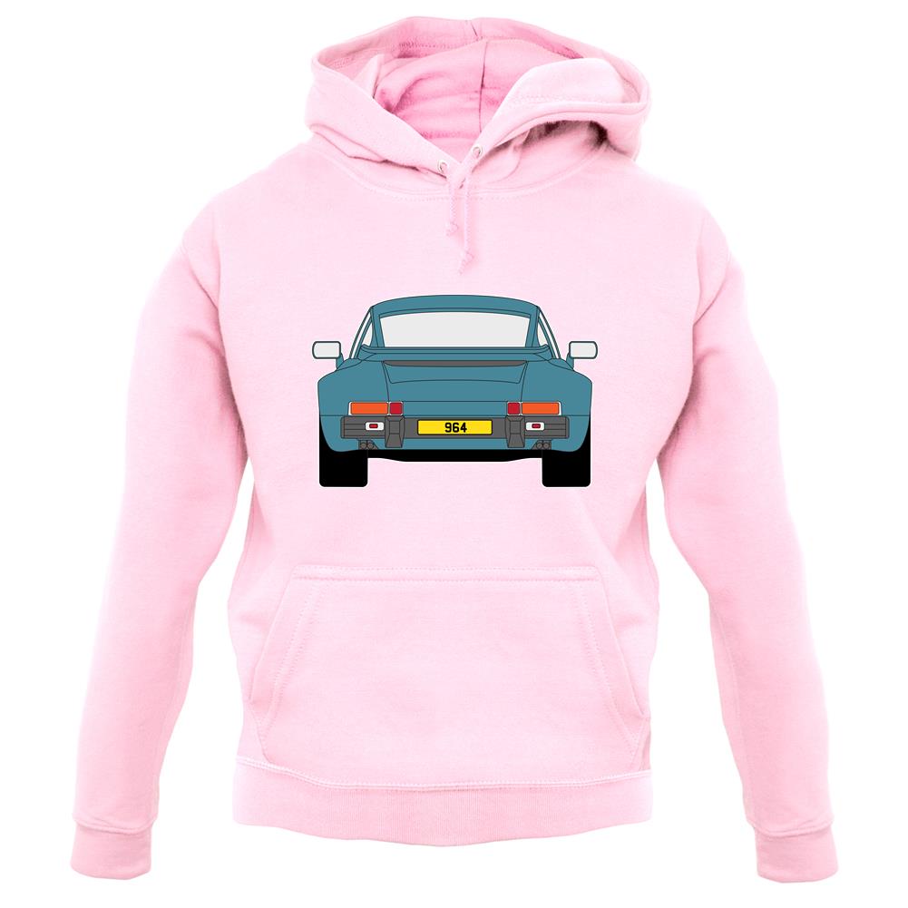 Porsche 911 964 Rear Turquoise unisex hoodie Porsche 911 964 Rear Turquoise unisex hoodie