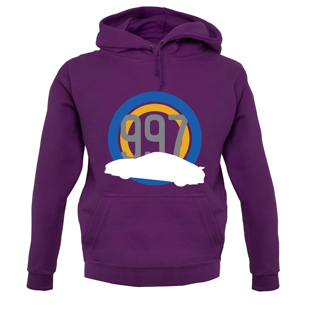 Porsche 997 Silhouette unisex hoodie Porsche 997 Silhouette unisex hoodie