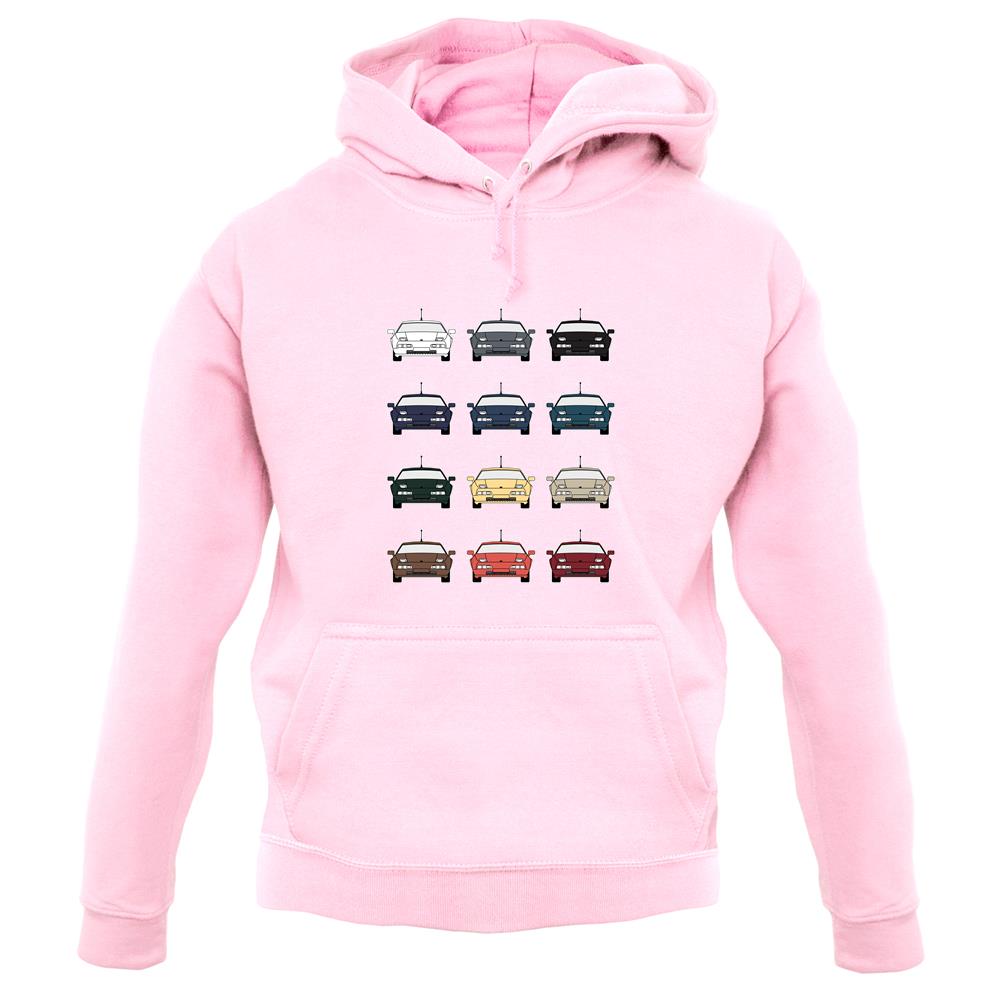 Porsche Box 928 T 12 Colour Grid unisex hoodie Porsche Box 928 T 12 Colour Grid unisex hoodie