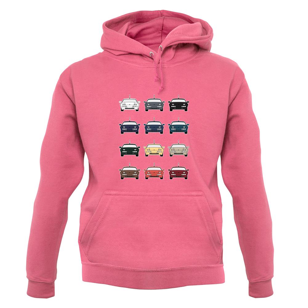Porsche Box 928 T 12 Colour Grid unisex hoodie Porsche Box 928 T 12 Colour Grid unisex hoodie