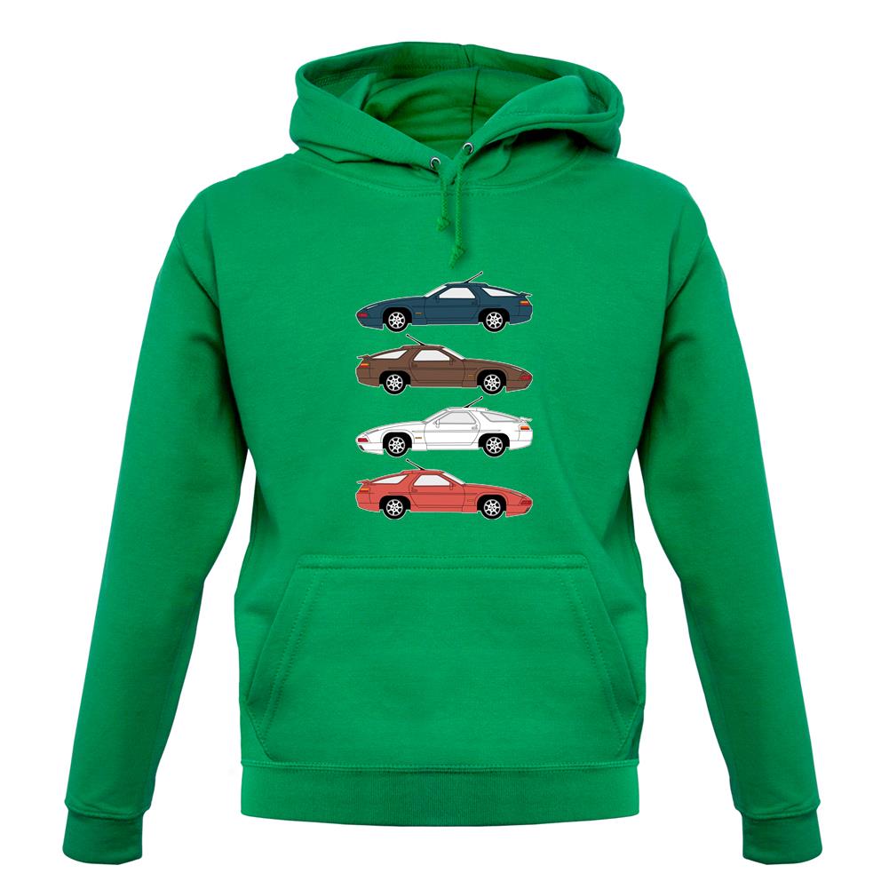 Porsche 928 Colour Grid unisex hoodie Porsche 928 Colour Grid unisex hoodie