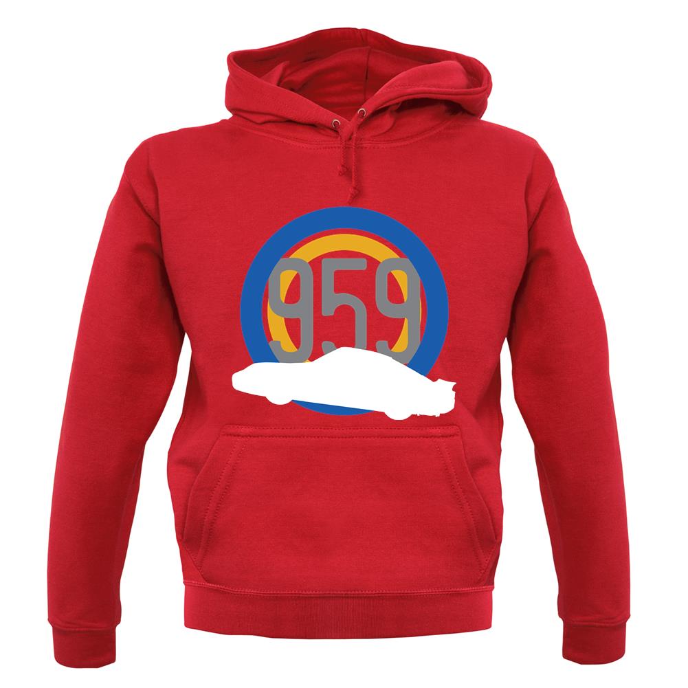 Porsche 959 Silhouette unisex hoodie Porsche 959 Silhouette unisex hoodie