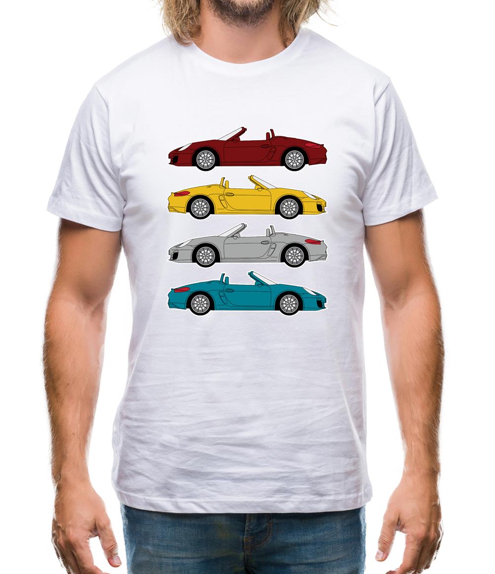 Boxster 981 4 Colour Mens T-Shirt Boxster 981 4 Colour Mens T-Shirt
