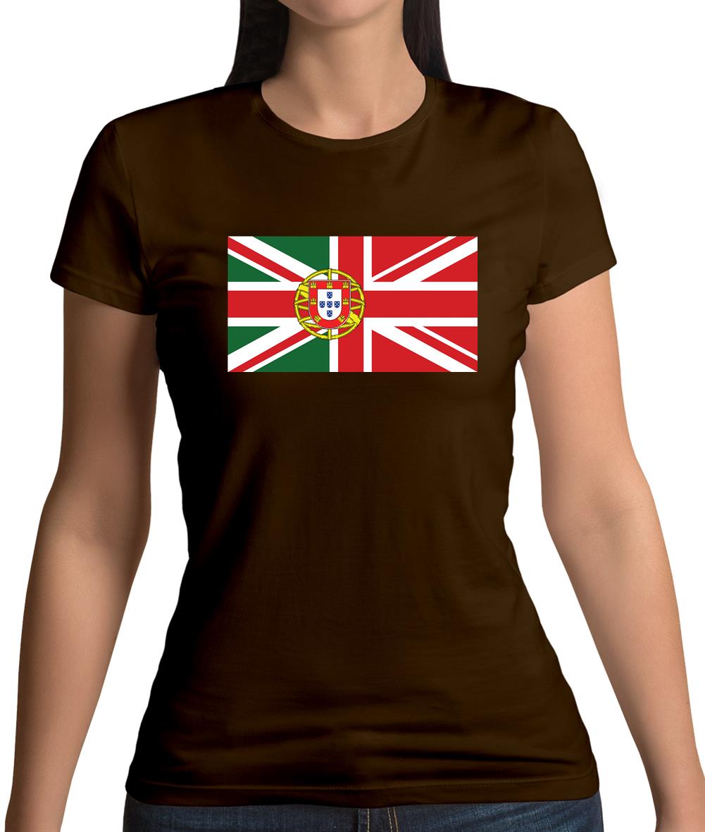 Portuguese Union Flag Womens T-Shirt Portuguese Union Flag Womens T-Shirt