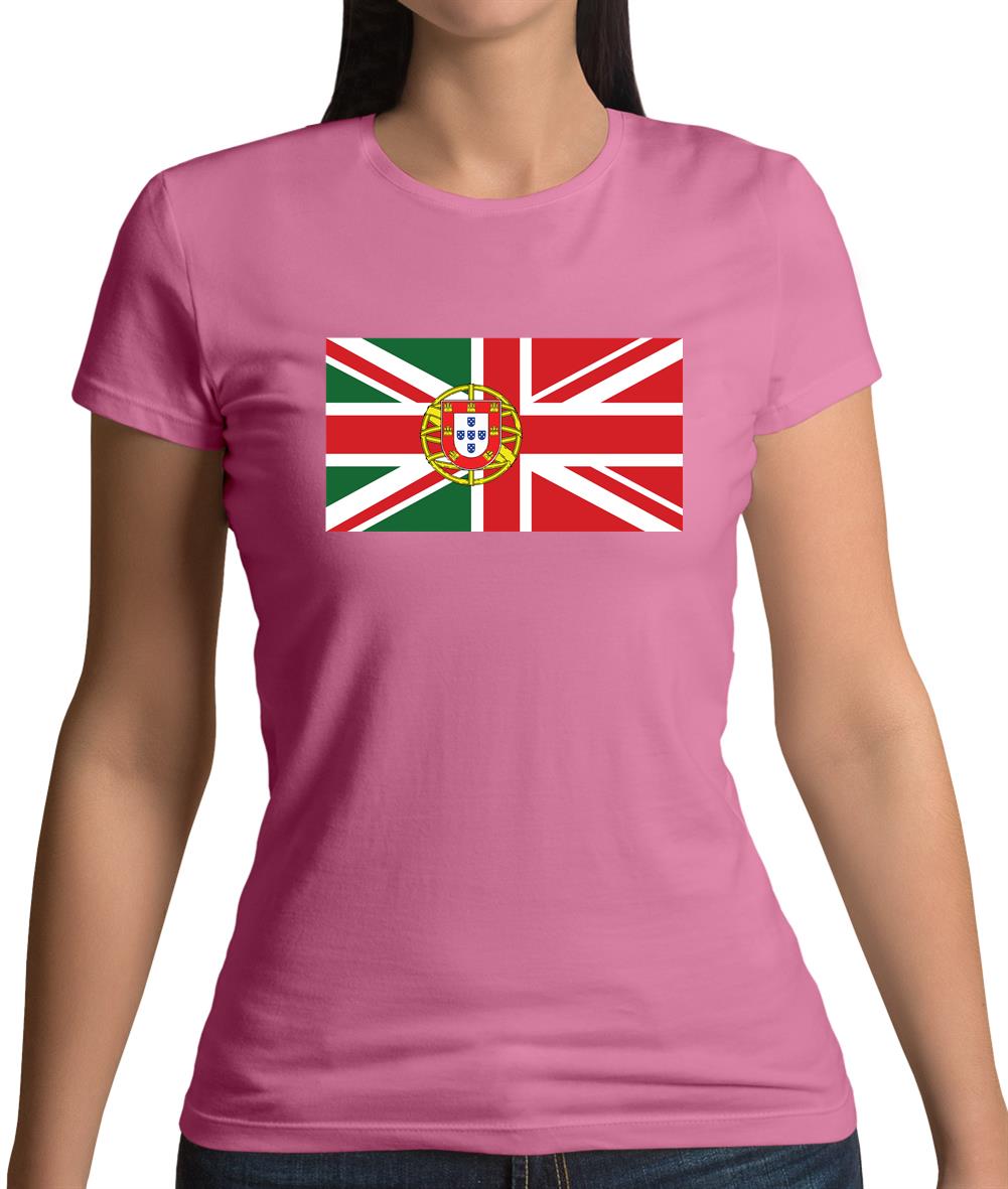 Portuguese Union Flag Womens T-Shirt Portuguese Union Flag Womens T-Shirt