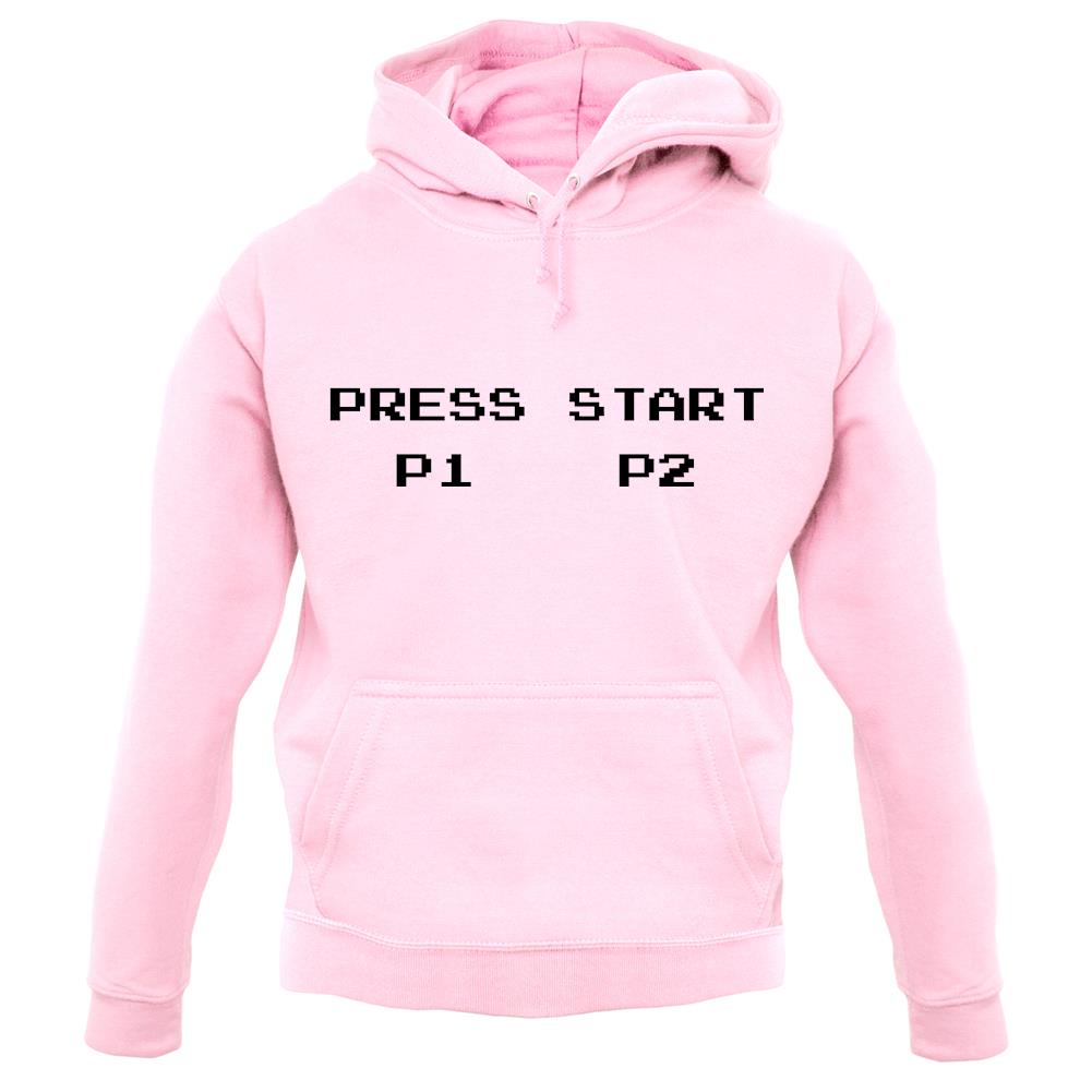 Press Start P1 P2 unisex hoodie Press Start P1 P2 unisex hoodie