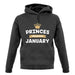 Princes Are Born In January unisex hoodie Princes Are Born In January unisex hoodie