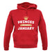 Princes Are Born In January unisex hoodie Princes Are Born In January unisex hoodie