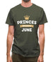 Princes Are Born In June Mens T-Shirt Princes Are Born In June Mens T-Shirt
