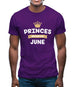 Princes Are Born In June Mens T-Shirt Princes Are Born In June Mens T-Shirt