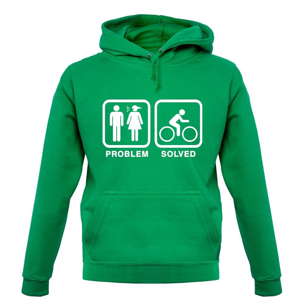 Problem Solved Cycling unisex hoodie Problem Solved Cycling unisex hoodie