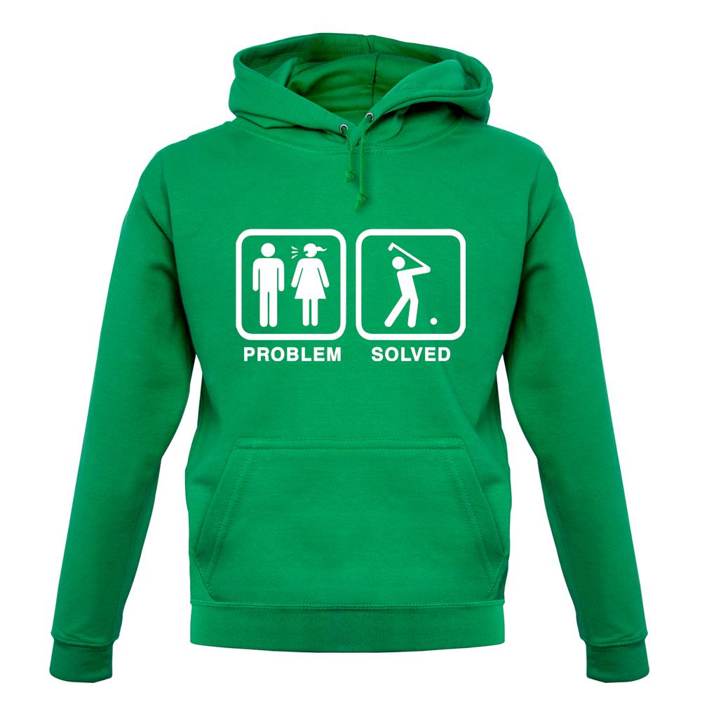 Problem Solved Golf unisex hoodie Problem Solved Golf unisex hoodie