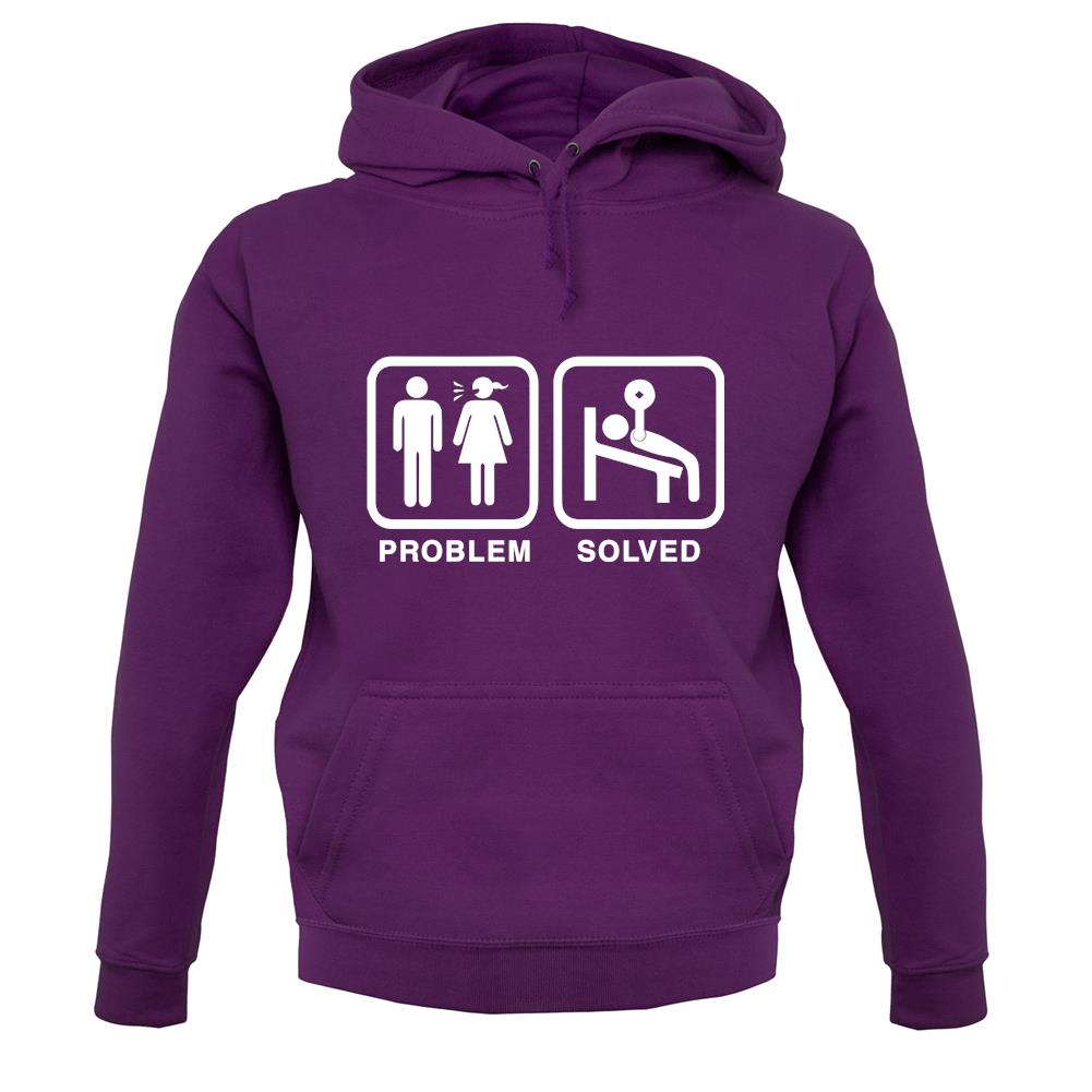Problem Solved Gym unisex hoodie Problem Solved Gym unisex hoodie