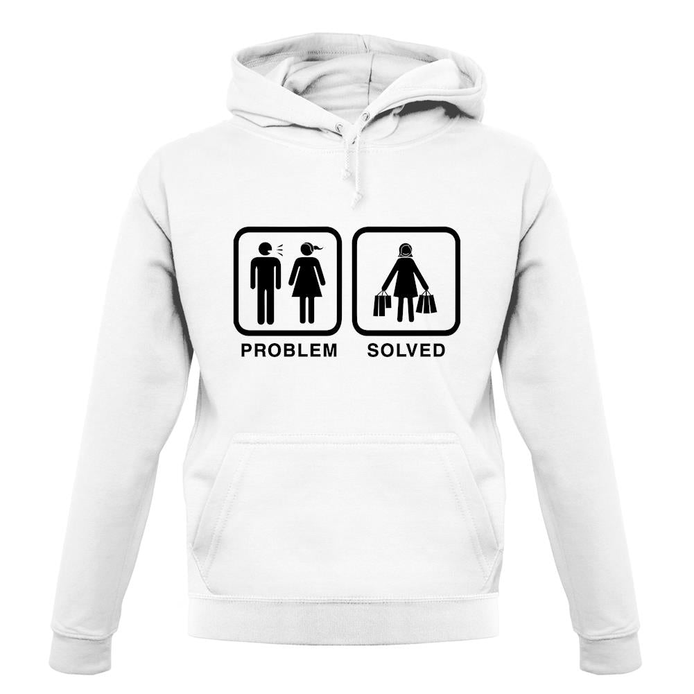 Problem Solved Shopping unisex hoodie Problem Solved Shopping unisex hoodie