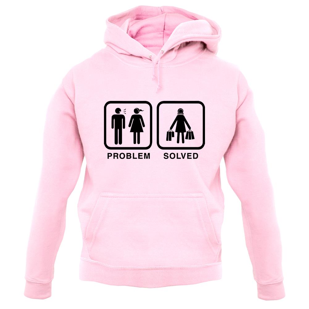 Problem Solved Shopping unisex hoodie Problem Solved Shopping unisex hoodie