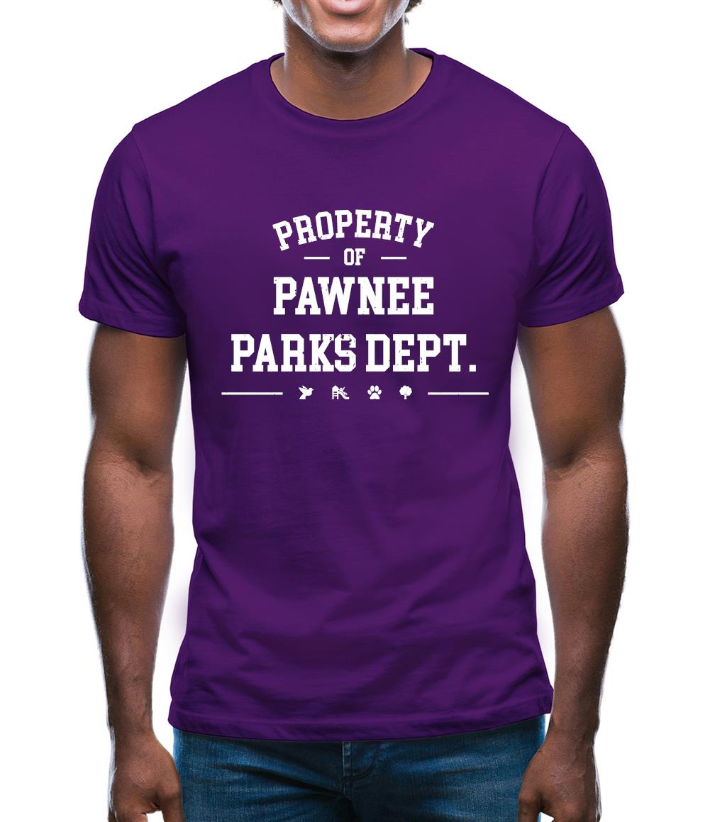 Pawnee Park Dept Mens T-Shirt Pawnee Park Dept Mens T-Shirt