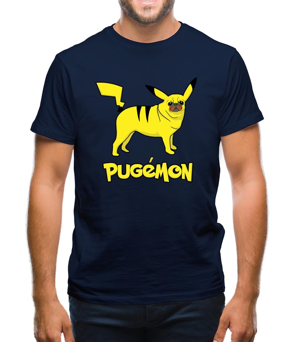 Pugemon Mens T-Shirt Pugemon Mens T-Shirt
