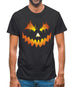 Halloween Pumpkin Face Mens T-Shirt Halloween Pumpkin Face Mens T-Shirt