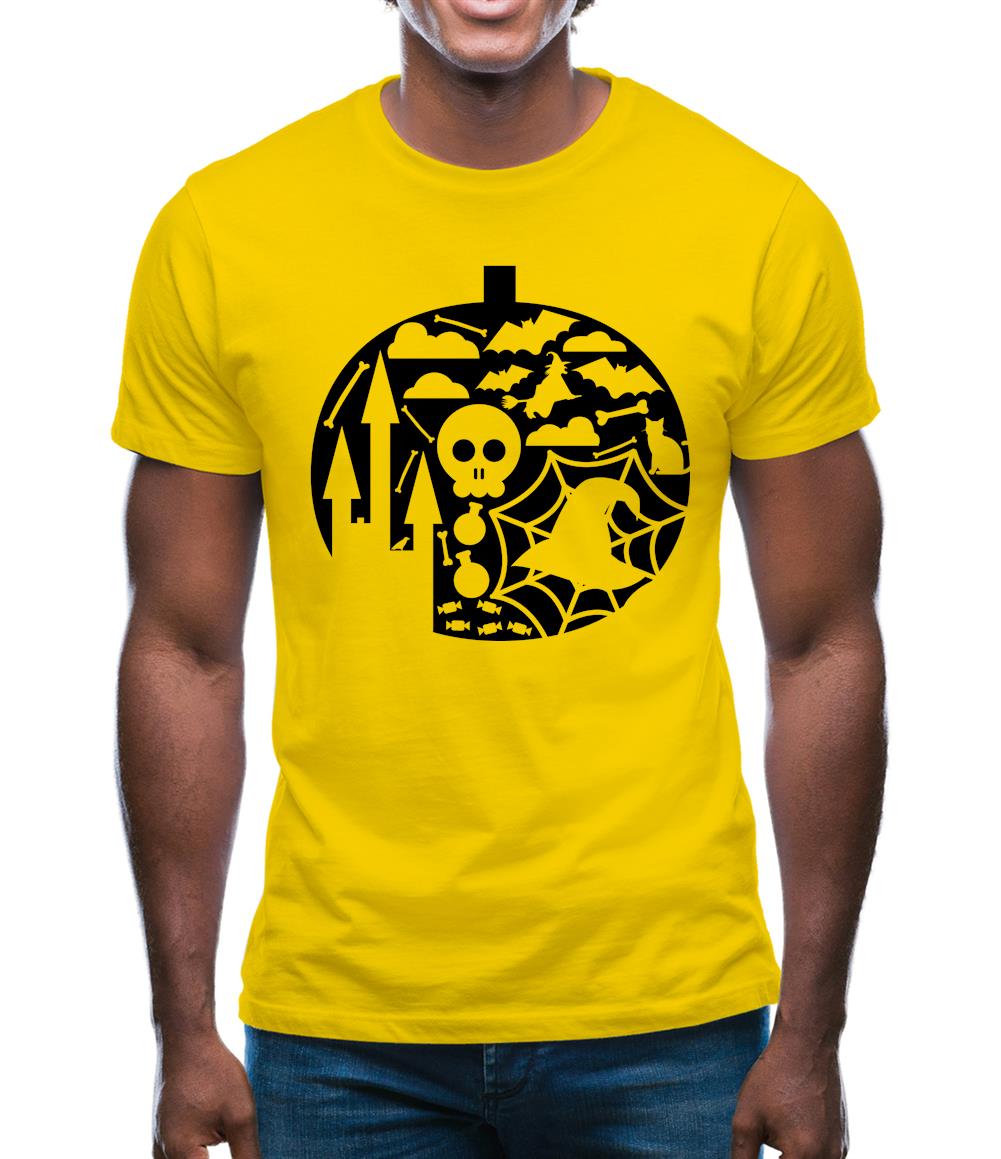 Pumpkin Shape Mens T-Shirt Pumpkin Shape Mens T-Shirt