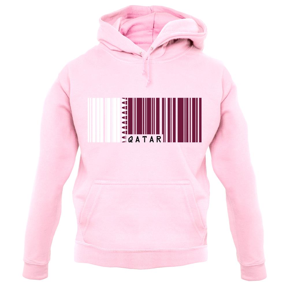 Qatar Barcode Style Flag unisex hoodie Qatar Barcode Style Flag unisex hoodie