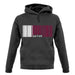 Qatar Barcode Style Flag unisex hoodie Qatar Barcode Style Flag unisex hoodie