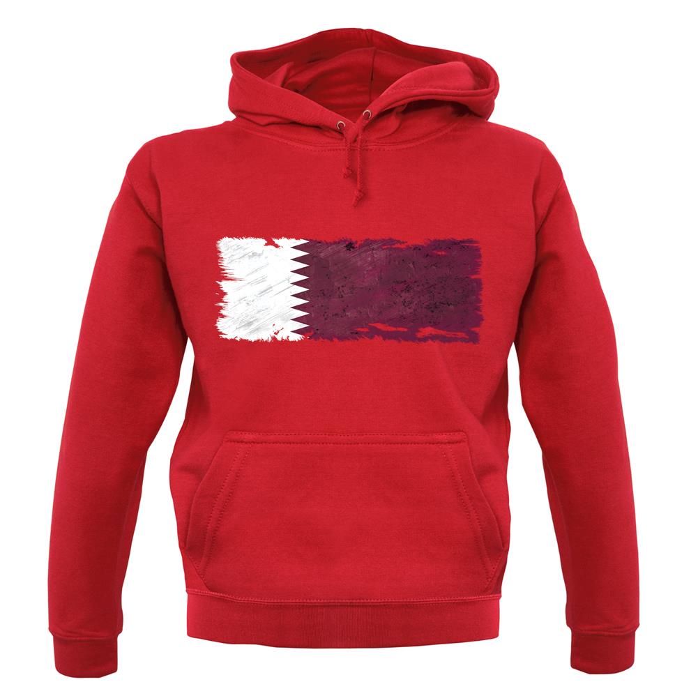 Qatar Grunge Style Flag unisex hoodie Qatar Grunge Style Flag unisex hoodie
