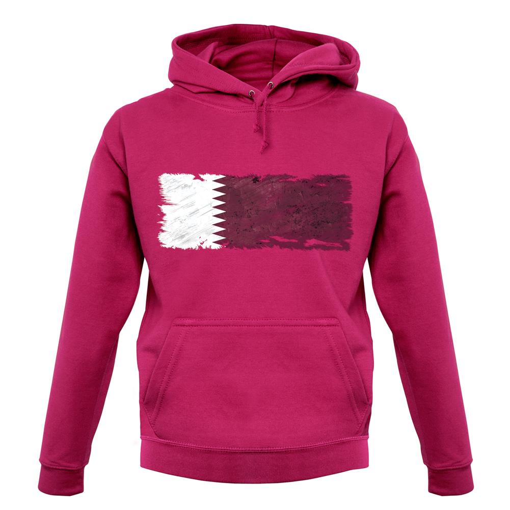 Qatar Grunge Style Flag unisex hoodie Qatar Grunge Style Flag unisex hoodie