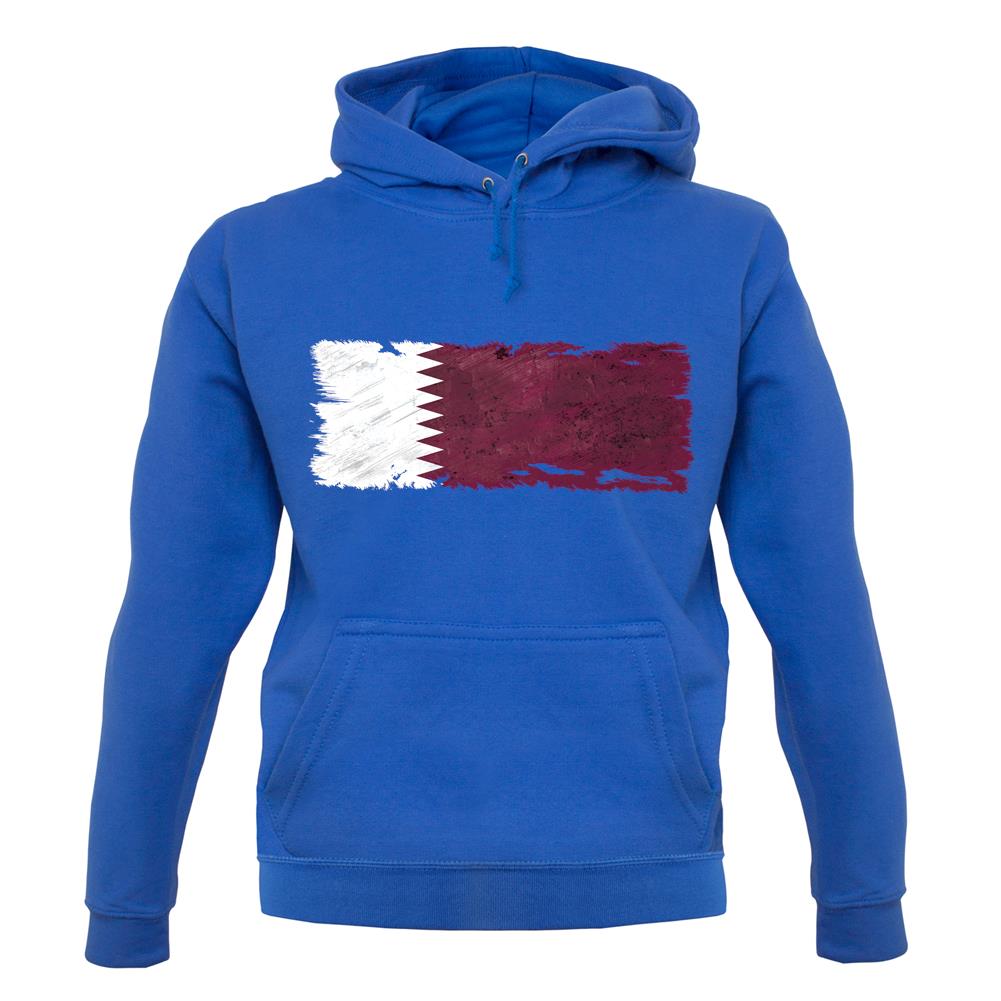 Qatar Grunge Style Flag unisex hoodie Qatar Grunge Style Flag unisex hoodie