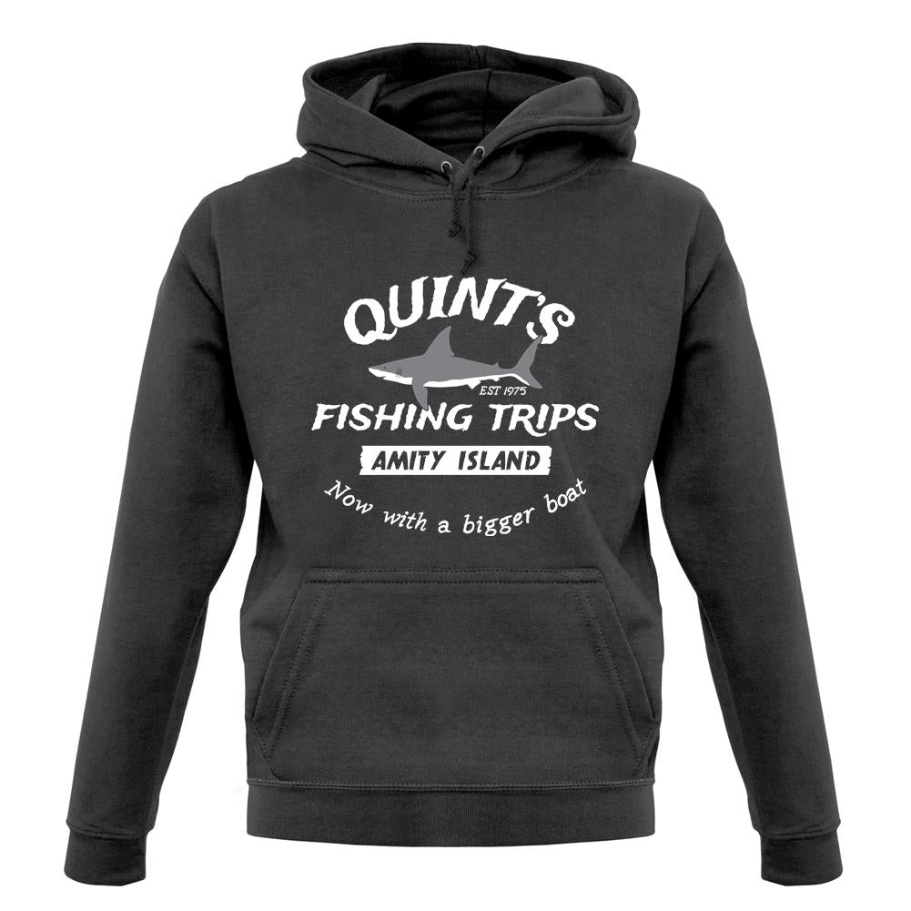Quints Fishing Trips unisex hoodie Quints Fishing Trips unisex hoodie