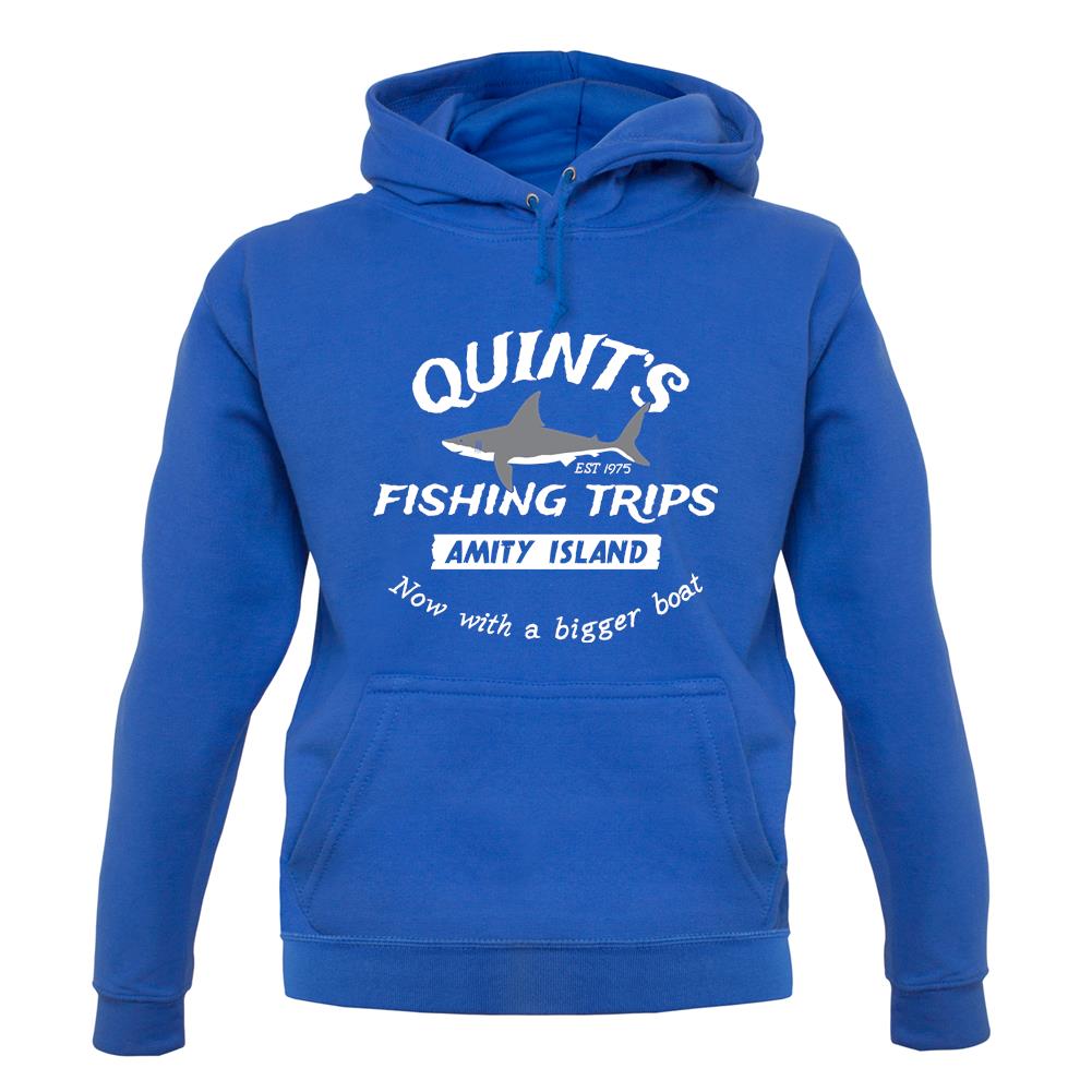 Quints Fishing Trips unisex hoodie Quints Fishing Trips unisex hoodie