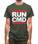 Run Cmd Mens T-Shirt Run Cmd Mens T-Shirt