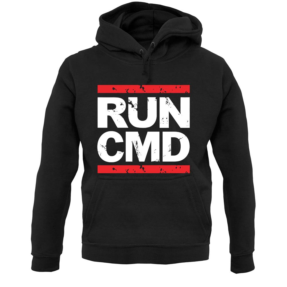 Run Cmd Unisex Hoodie
