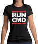 Run Cmd Womens T-Shirt Run Cmd Womens T-Shirt