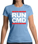 Run Cmd Womens T-Shirt Run Cmd Womens T-Shirt