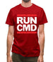 Run Cmd Mens T-Shirt Run Cmd Mens T-Shirt