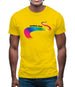 Rainbow Road Mens T-Shirt Rainbow Road Mens T-Shirt